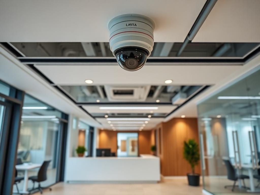 CCTV installation project at a corporate headquarters in Islamabad